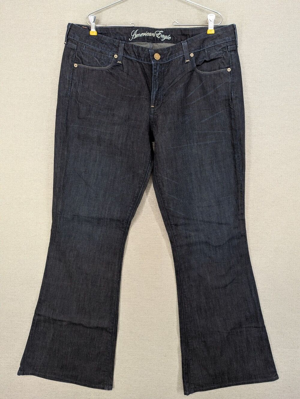 American Eagle Blue Jeans Size 18 Long Real Flare -0325G180T